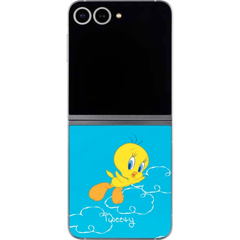 Looney Tunes Tweety Bird Flying Galaxy Z Flip6 Skin